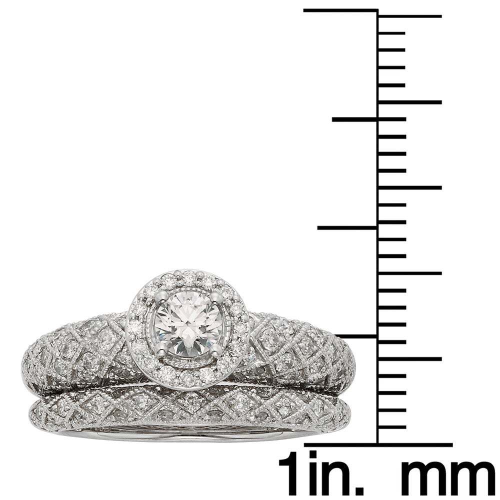 Classic shape full of zirconium luxury female ring