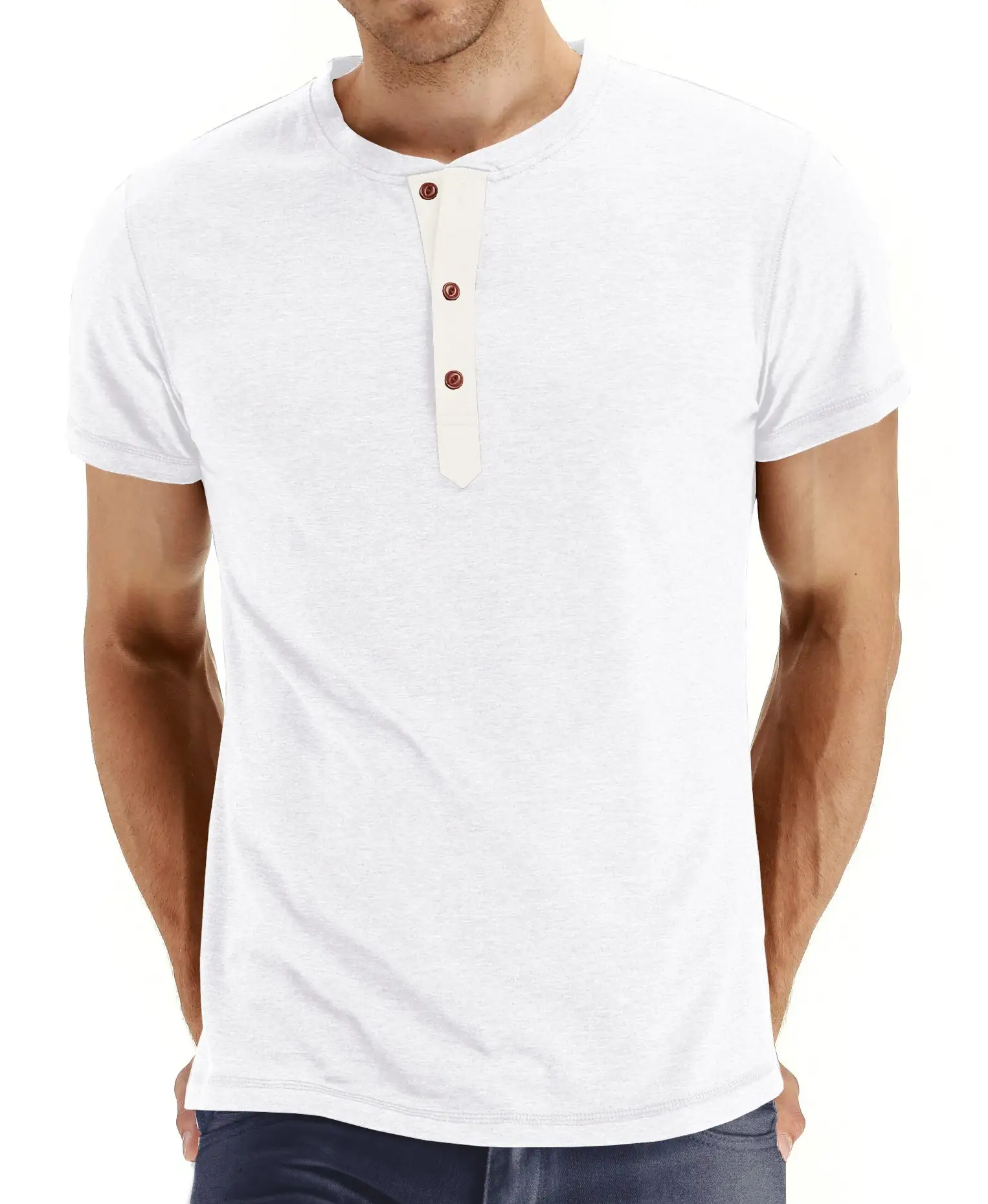 Men's Round Neck Short Sleeve T-shirt