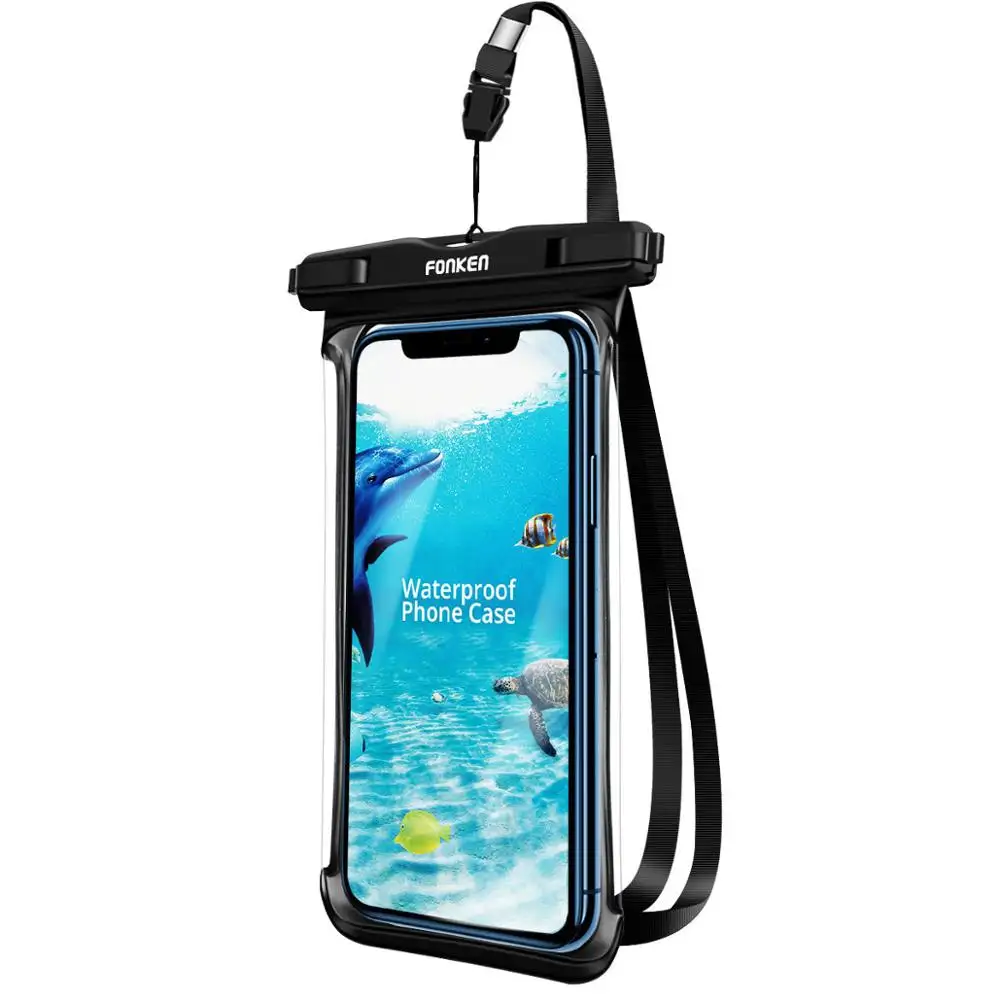 Mobile Phone Touch Screen Diving Cover Waterproof Bag