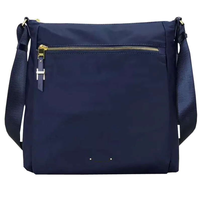 Women's casual nylon One Shoulder Messenger Bag - Blue