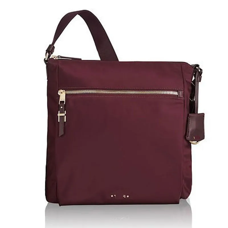 Women's casual nylon One Shoulder Messenger Bag - Red