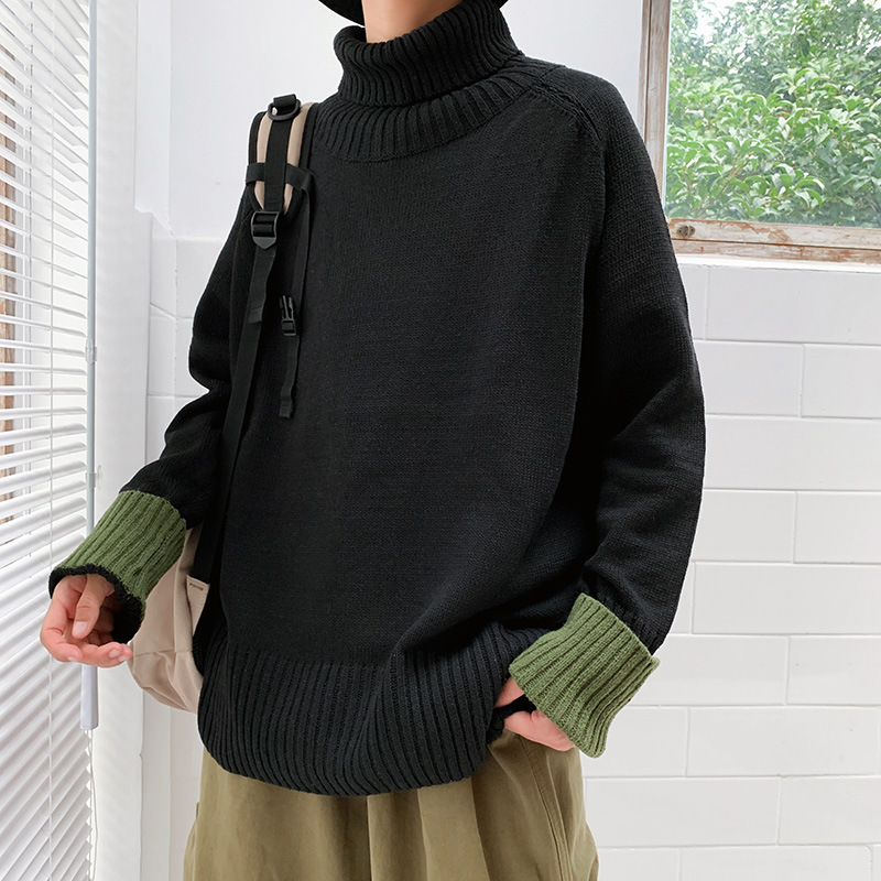 Men's turtleneck sweater