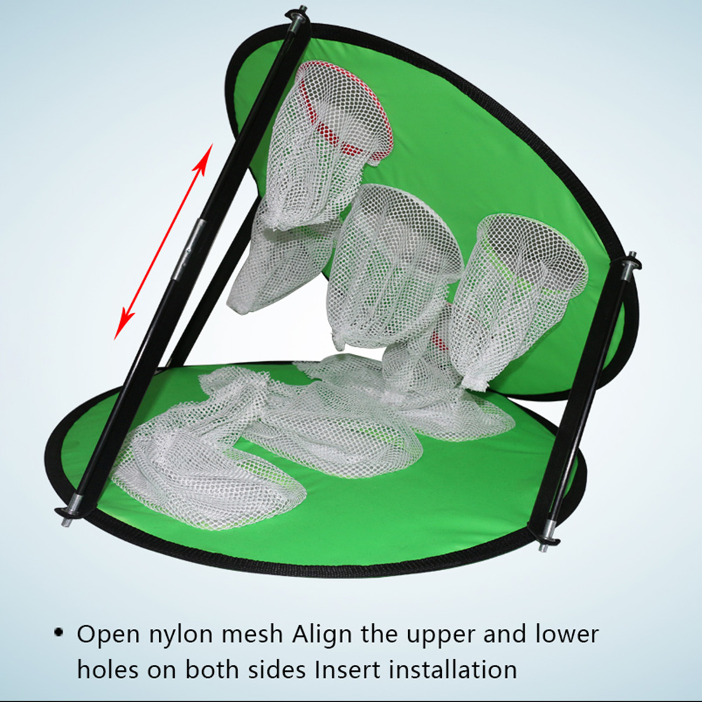 Title 2, Portable folding golf practice net