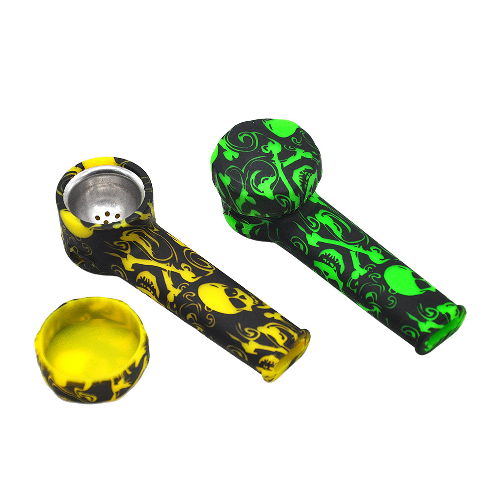 Environmental protection portable silicone water pipe