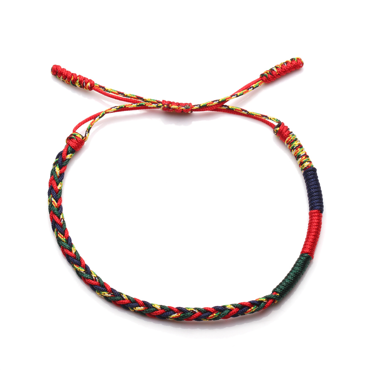 Diamond knot hand-woven bracelet