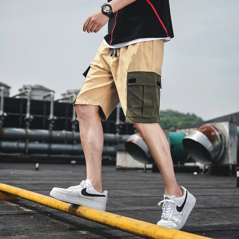 Men's loose overalls