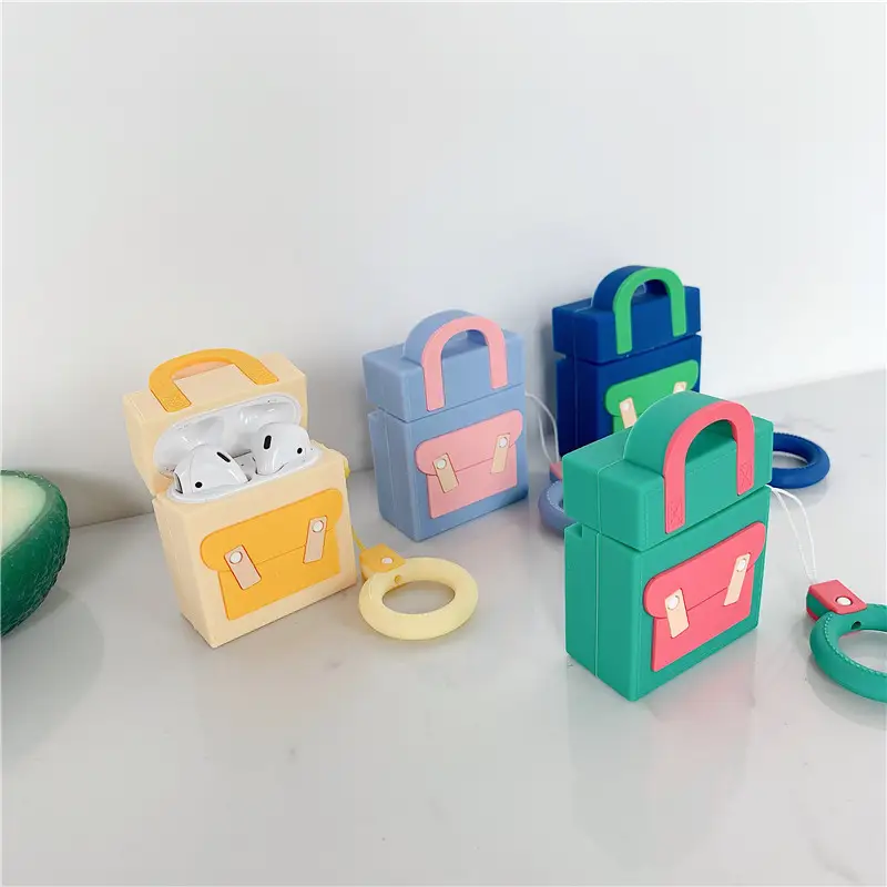 Silicone earphone protective sleeve
