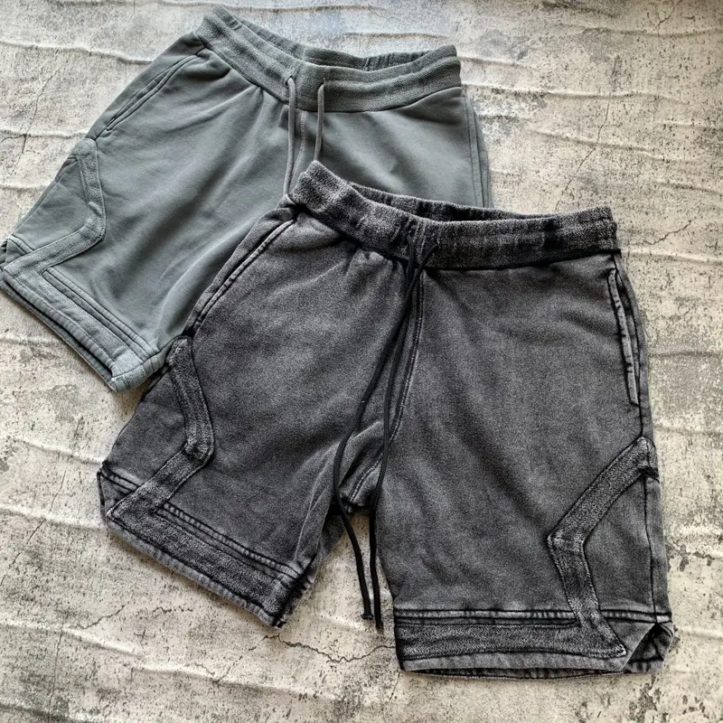 Vintage cotton baggy shorts