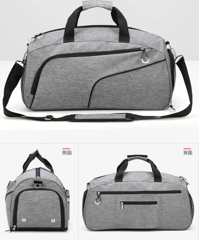 Dry and Wet Separation Fitness Bag Travel Bag Handbag