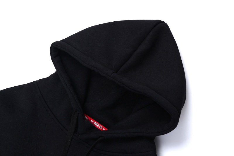 Plush hip hop Pullover Hoodie