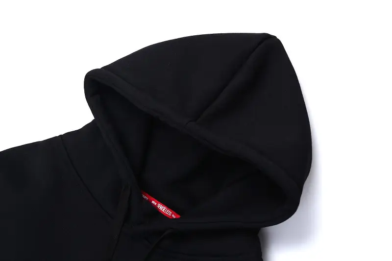 Plush hip hop Pullover Hoodie