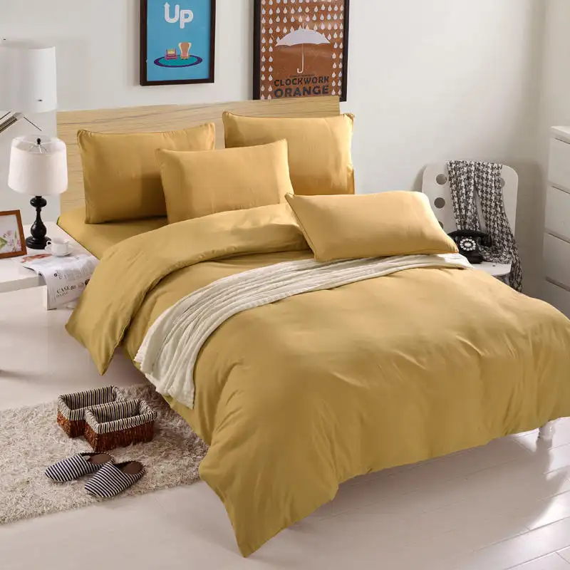Nordic solid color four-piece set