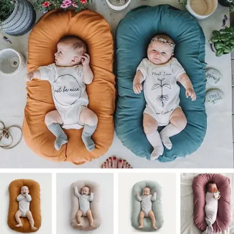 Baby Nest Bed Crib Newborn Cot Cribs Infant Portable