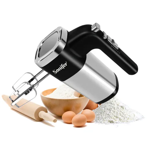 5 Speeds 500W High Power Electric Food Mixer Hand