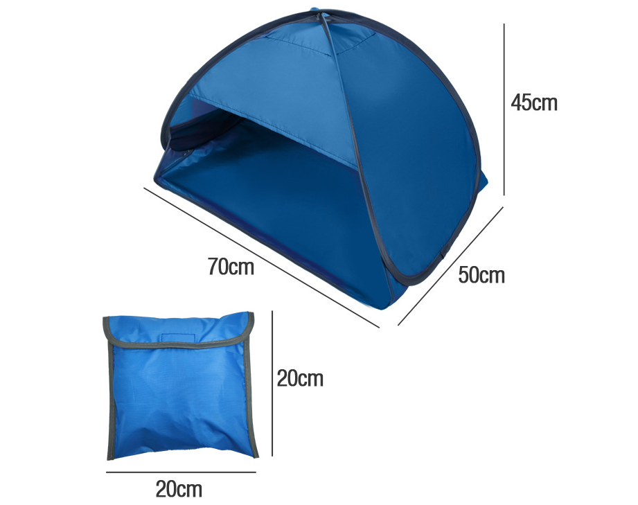 Fully automatic beach shade tent 13