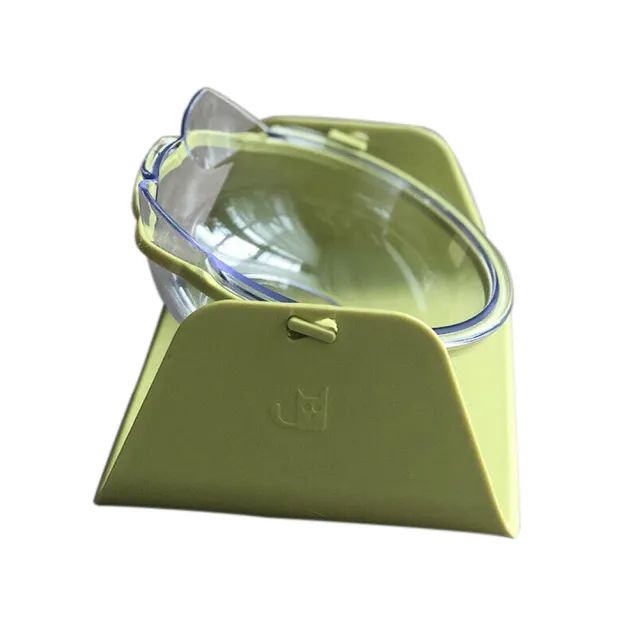 Adjustable pet cat bowl Green - Shop at LoveMi