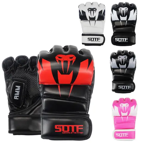 Half Finger Boxing Gloves