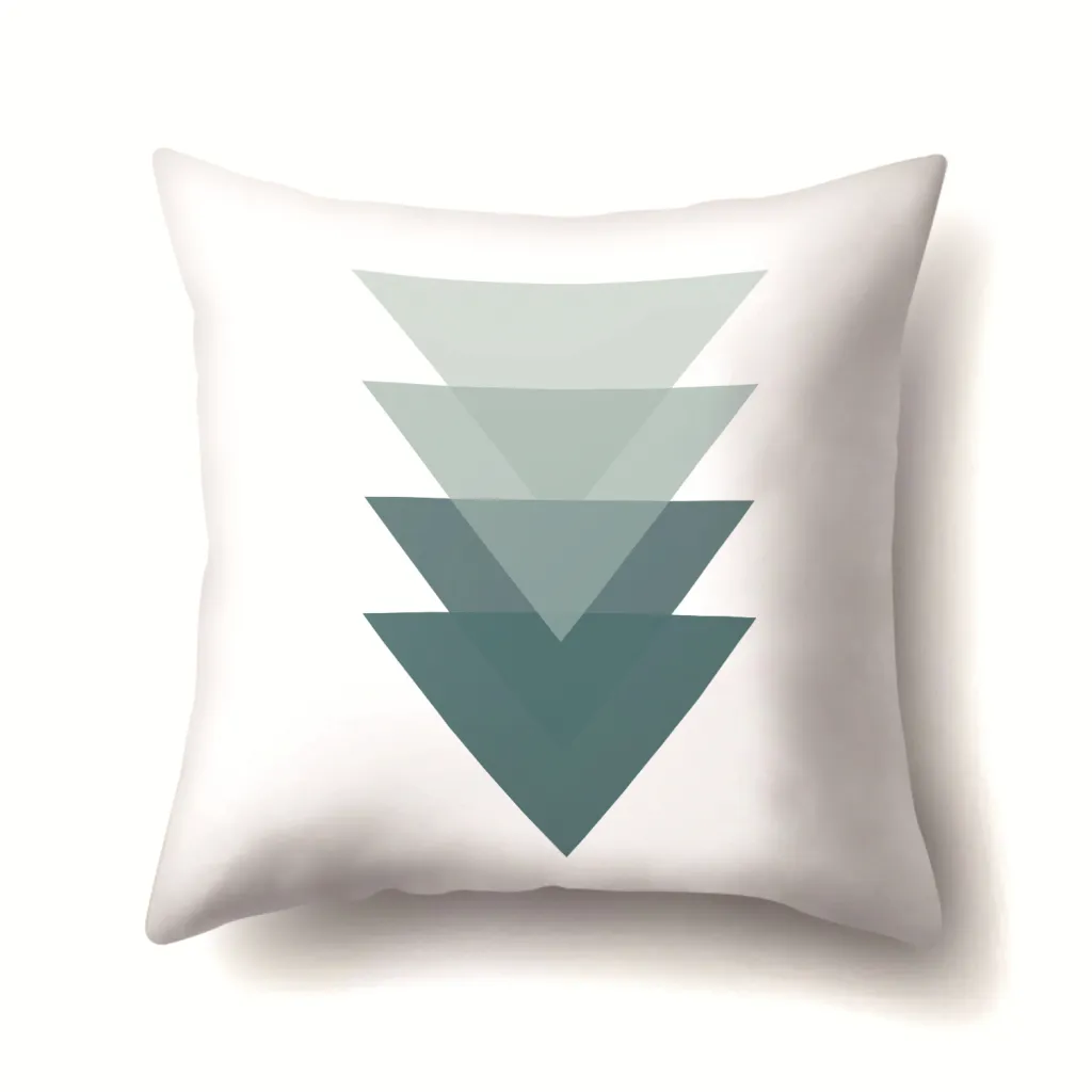 Green polyester pillowcase - Style35