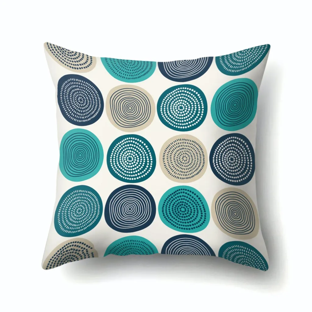 Green polyester pillowcase - Style6