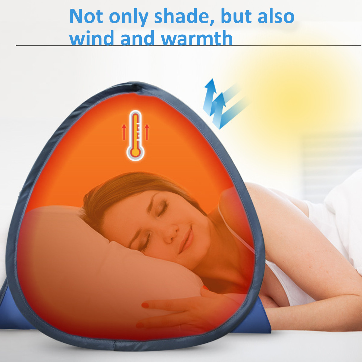 Fully automatic beach shade tent 12