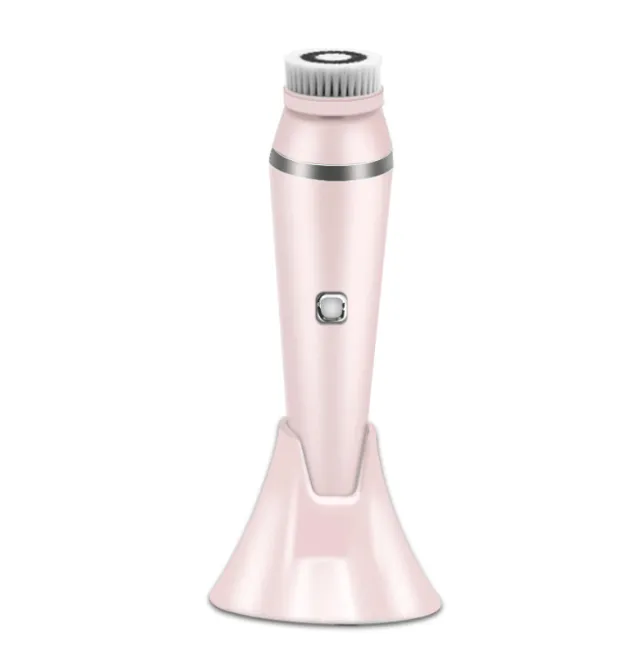 Electric face washing and silica gel cleanser Pink - Shop at LoveMi