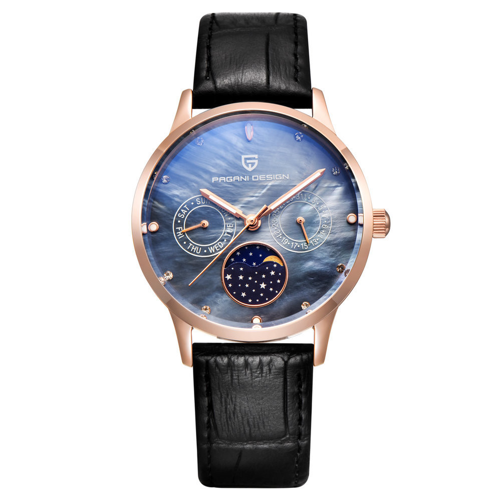 New Pink Band Quartz Women's Watch