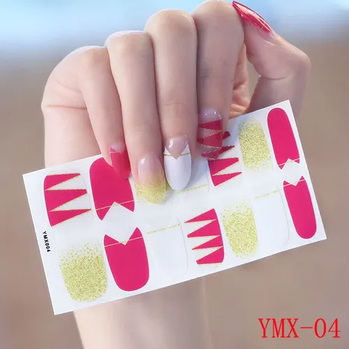 Gummed nail stickers Ymx04 - Shop at LoveMi