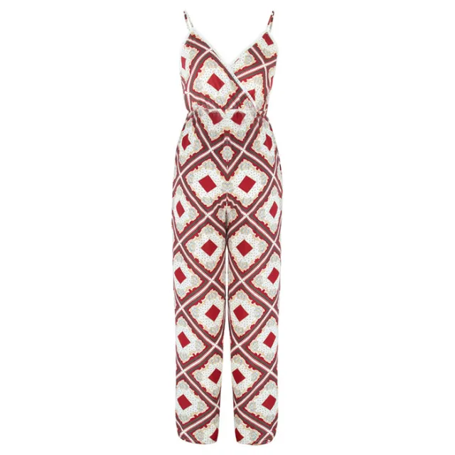 Women's casual jumpsuit Red - Shop at LoveMi
