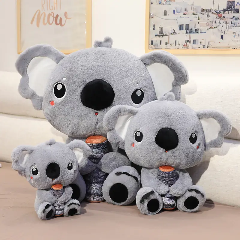 Tree post koala doll plush toy pillow