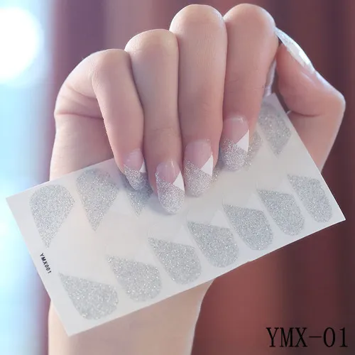 Gummed nail stickers Ymx01 - Shop at LoveMi