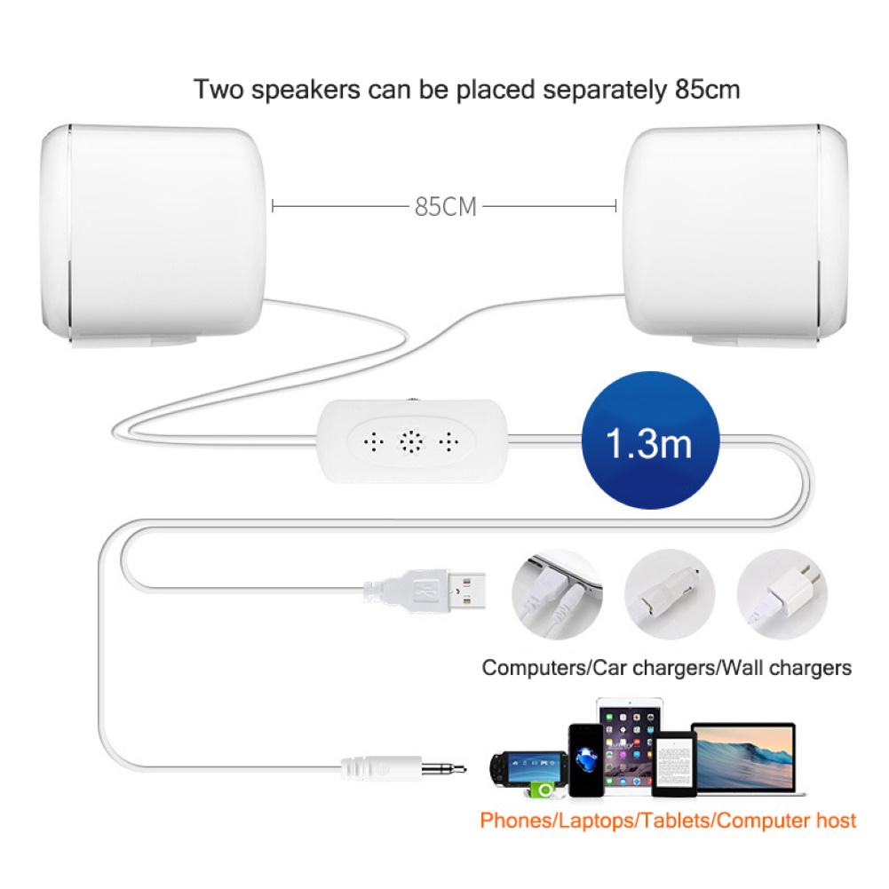 Laptop audio desktop mini speaker - Image 6