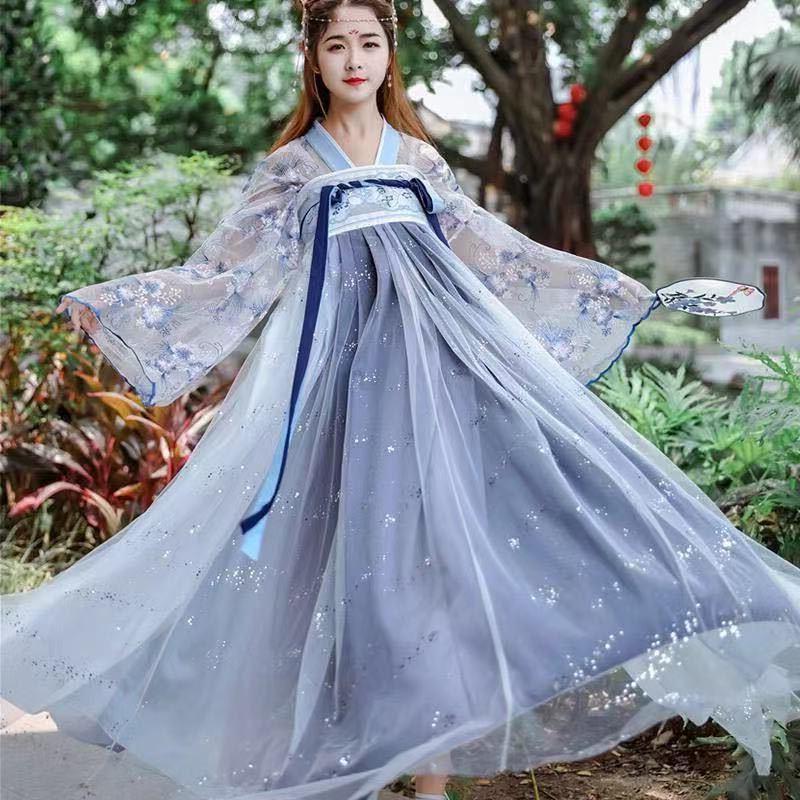 Chinese style costume fairy skirt