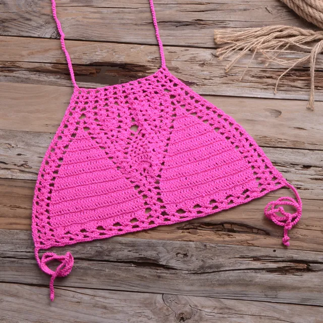 Openwork braided strap bikini Rose - Shop at LoveMi