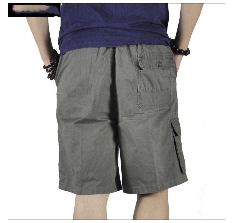 Fat casual five-point pants summer thin section