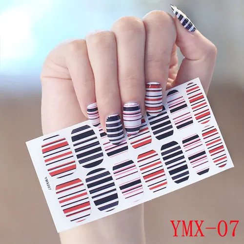 Gummed nail stickers Ymx07 - Shop at LoveMi
