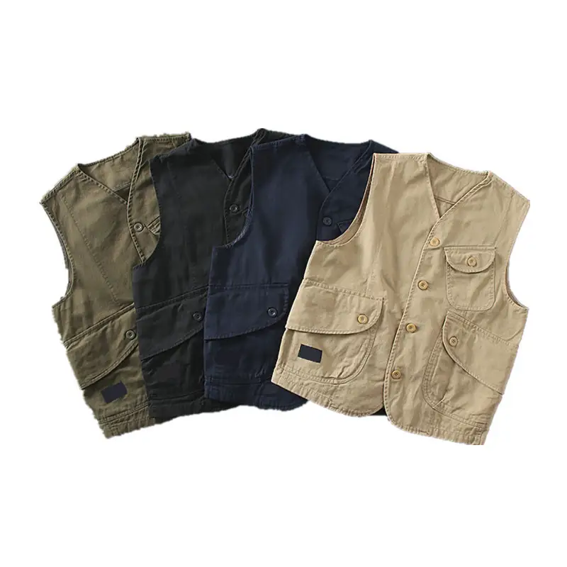 Basic retro multifunctional tooling vest