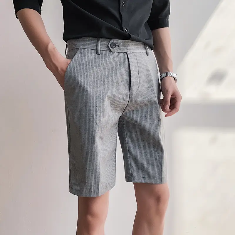 Summer boys' striped trousers