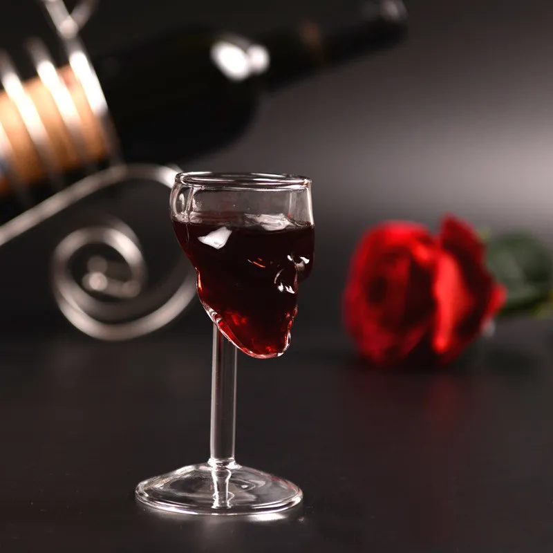 Creative skull goblet - Transparent