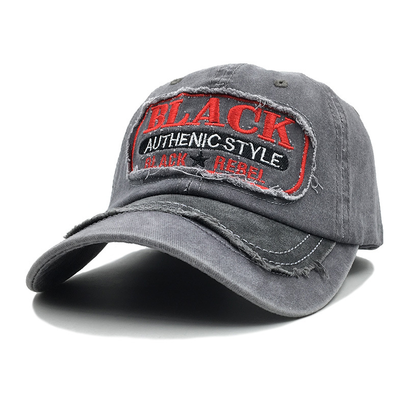 Men's embroidered casual baseball cap