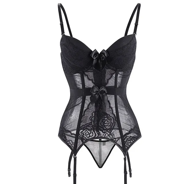 Sexy court corset Black - Shop at LoveMi