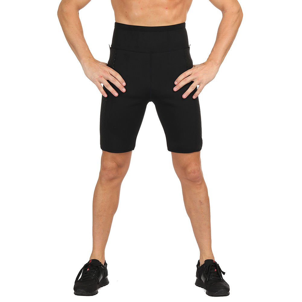 Men's neoprene slimming elastic shorts