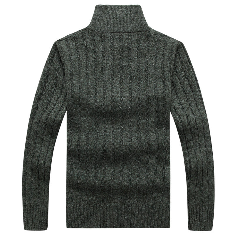 Stand collar sweater