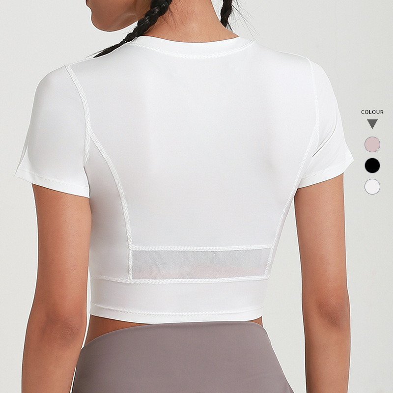 Women's sports short sleeve T-shirt