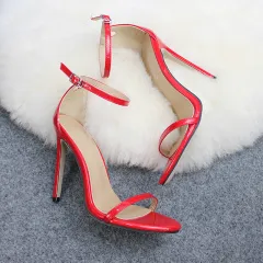 High Heels Sandals Women Shoes - Red - View 1
