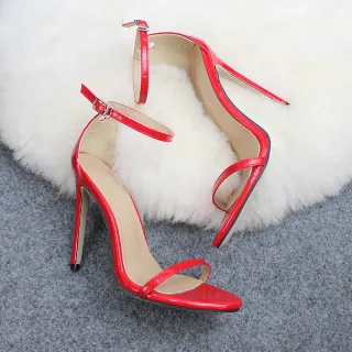 High Heels Sandals Women Shoes - Red