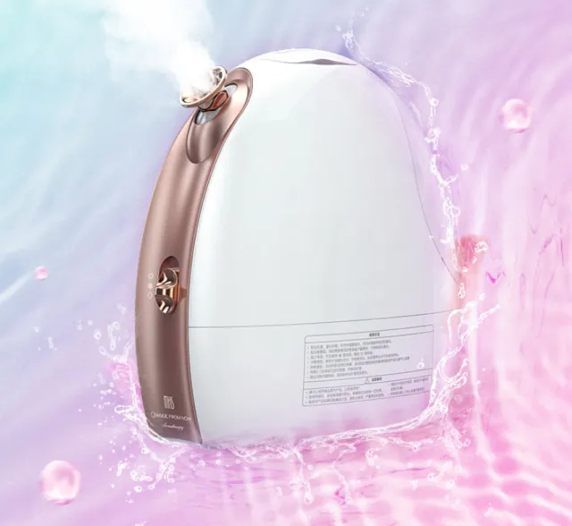 Cold and hot nano spray moisturizing face steamer Gold - Shop at LoveMi