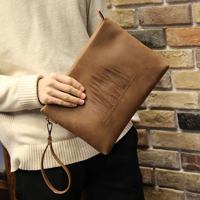 Fashion clutch Brown - Shop at LoveMi