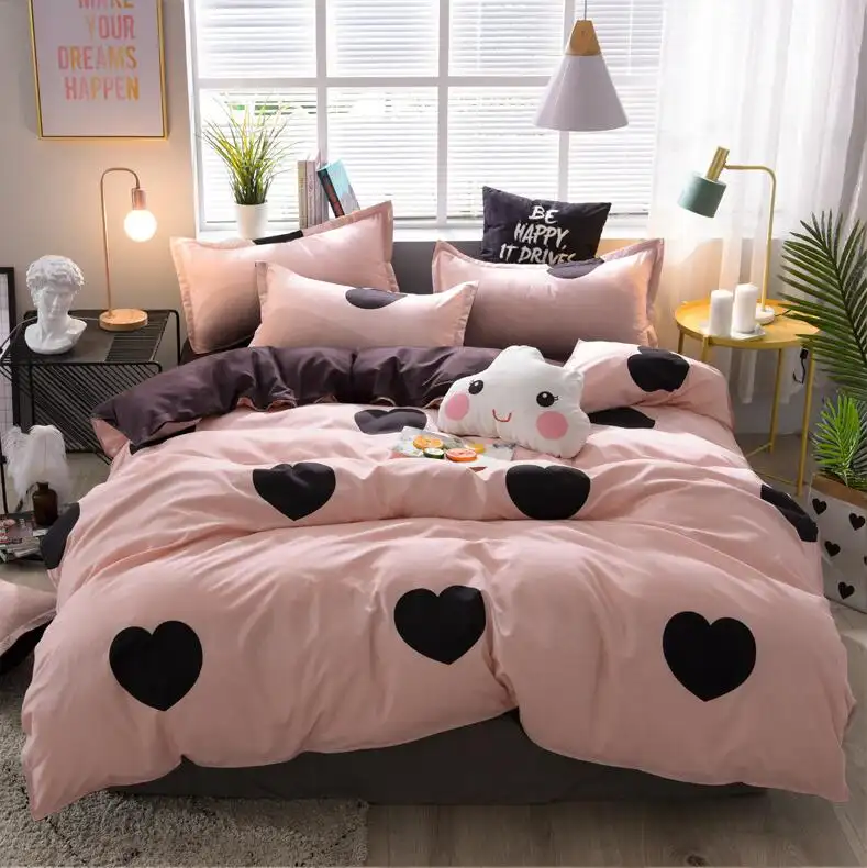 Four-piece Aloe Cotton Brushed Set