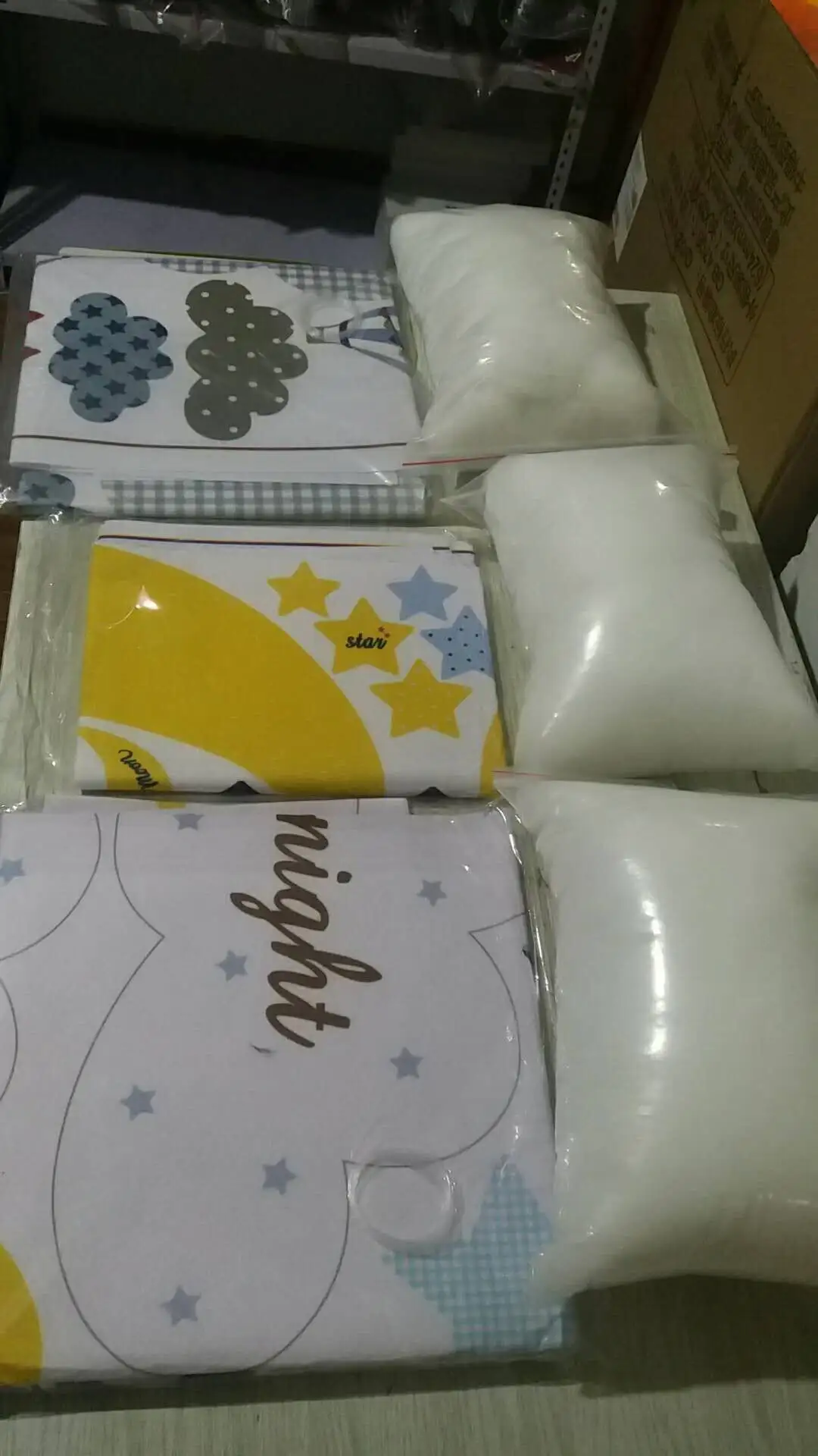 Cloud balloon star rocket wall decoration pendant bed
