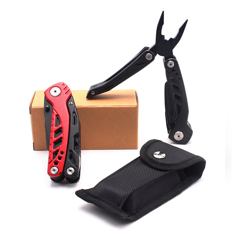 Outdoor stainless steel folding pliers